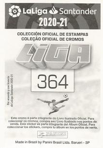 2020-21 Panini LaLiga Santander Stickers (Brazil) #364 Unai Emery Back