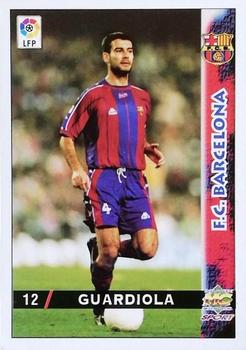 1998-99 Mundicromo Las Fichas de la Liga #12 Guardiola Front