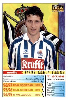1998-99 Mundicromo Las Fichas de la Liga #49 Gracia Back