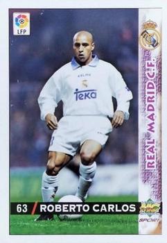 1998-99 Mundicromo Las Fichas de la Liga #63 Roberto Carlos Front