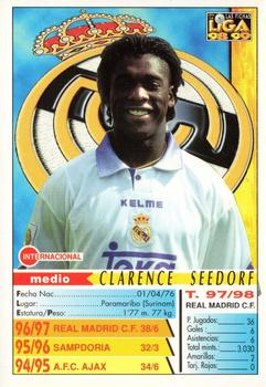 1998-99 Mundicromo Las Fichas de la Liga #67 Seedorf Back