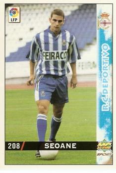 1998-99 Mundicromo Las Fichas de la Liga #208b Gerardo Seoane Front
