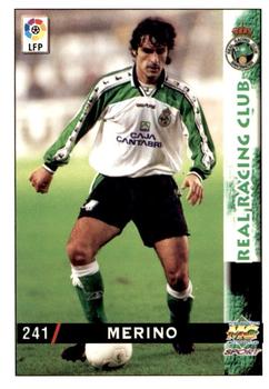 1998-99 Mundicromo Las Fichas de la Liga #241 Jesus Merino Front