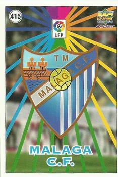 1998-99 Mundicromo Las Fichas de la Liga #415 Malaga Front