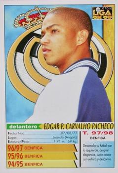 1998-99 Mundicromo Las Fichas de la Liga #450 Edgar Back
