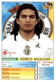 1998-99 Mundicromo Las Fichas de la Liga #462 Magallanes Back
