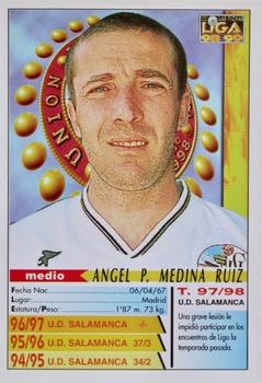 1998-99 Mundicromo Las Fichas de la Liga #523 Medina Back