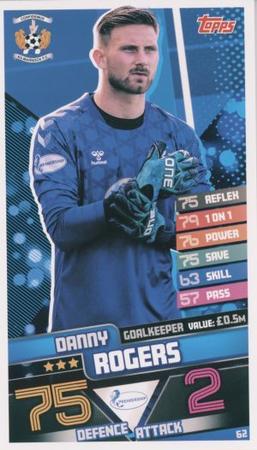 2020-21 Topps Mega Match Attax SPFL #62 Danny Rogers Front