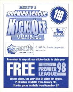 1997-98 Merlin Premier League Kick Off #110 Emile Heskey Back