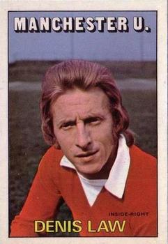 1972-73 A&BC Scottish Footballers (Orange/Blue Back) #84 Denis Law Front