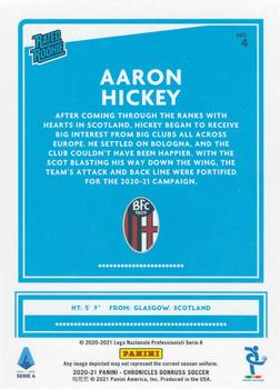 2020-21 Panini Chronicles - Donruss Rated Rookies Serie A #4 Aaron Hickey Back