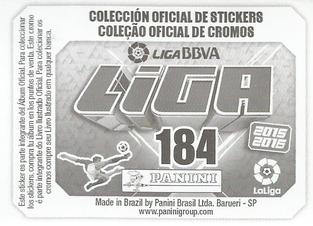 2015-16 Panini LaLiga BBVA Stickers (Brazil) #184 Hernán Pérez / Víctor Álvarez Back