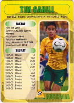 2008-11 Boing Superstars #98 Tim Cahill Front