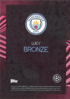 2021 Topps Knockout UEFA Women's Champions League - Autographs /20 #NNO Lucy Bronze Back