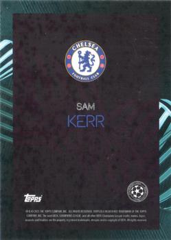 2021 Topps Knockout UEFA Women's Champions League - Parallel /49 #NNO Sam Kerr Back