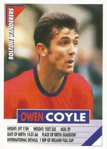1996 Panini Super Players #58 Owen Coyle Front