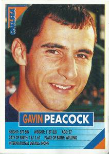 1996 Panini Super Players #74 Gavin Peacock Front