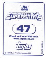 1999 Topps Premier League Superstars #47 Neil Lennon Back