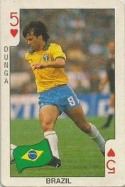 1990 Dandy Gum World Cup Italia 90 #5♥ Dunga Front