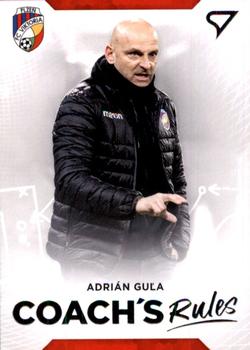 2020-21 SportZoo Fortuna:Liga 2. Serie - Coach's Rules #CR08 Adrian Gula Front