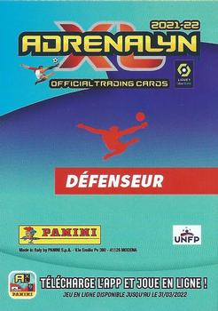 2021-22 Panini Adrenalyn XL Ligue 1 #88 Clément Michelin Back