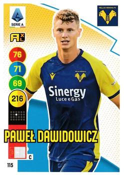 2021-22 Panini Adrenalyn XL Calciatori #115 Paweł Dawidowicz Front