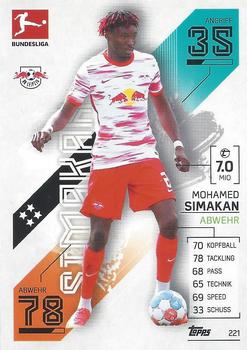 2021-22 Topps Match Attax Bundesliga #221 Mohamed Simakan Front