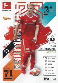 2021-22 Topps Match Attax Bundesliga #450 Timo Baumgartl Front