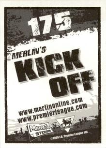 2006-07 Merlin Premier League Kick Off #175 Marlon King Back
