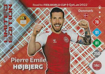 2021 Panini Adrenalyn XL Road to FIFA World Cup Qatar 2022 - Limited Edition #NNO Pierre-Emile Hojbjerg Front