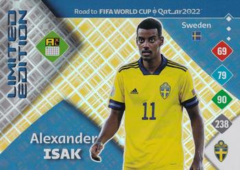 2021 Panini Adrenalyn XL Road to FIFA World Cup Qatar 2022 - Limited Edition #NNO Alexander Isak Front