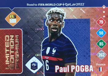 2021 Panini Adrenalyn XL Road to FIFA World Cup Qatar 2022 - Premium Limited Edition #LE-PP Paul Pogba Front