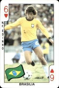 1986 Dandy Gum World Cup Mexico 86 #6♥ Edinho Front