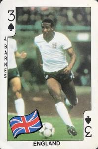1986 Dandy Gum World Cup Mexico 86 #3♠ John Barnes Front