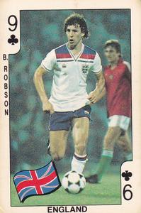 1986 Dandy Gum World Cup Mexico 86 #9♣ Bryan Robson Front
