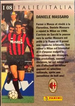 1994-95 Panini UNFP - Italie #I08 Daniele Massaro Back