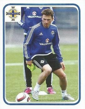 2016 Panini Northern Ireland Official Sticker Collection #136 Corry Evans Front