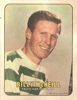 1970 A&BC Footballers pin-ups (Scottish) #27 Billy McNeill Front
