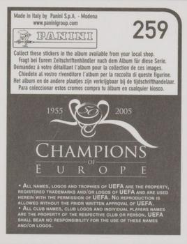2005 Panini Champions of Europe 1955-2005 #259 Kaka Back