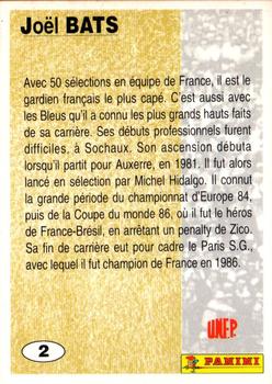 1994 Panini French League #2 Joel Bats Back