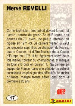 1994 Panini French League #17 Herve Revelli Back
