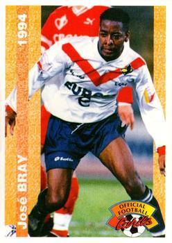 1994 Panini French League #179 José Bray Front