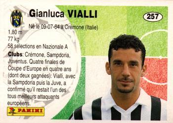 1994 Panini French League #257 Gianluca Vialli Back