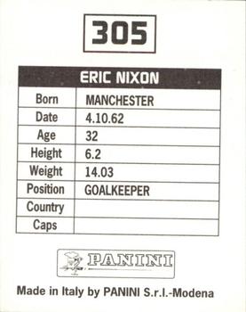 1994-95 Panini Football League 95 #305 Eric Nixon Back
