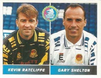 1994-95 Panini Football League 95 #439 Kevin Ratcliffe / Gary Shelton Front
