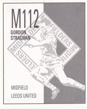 1990-91 Orbis Football Collection #M112 Gordon Strachan Back