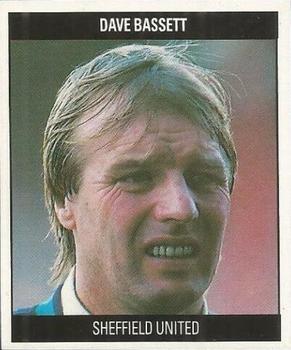 1990-91 Orbis Football Collection #MG4 Dave Bassett Front