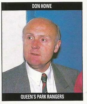 1990-91 Orbis Football Collection #MG16 Don Howe Front