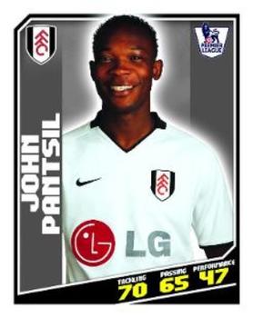 2008-09 Topps Premier League Sticker Collection #137 John Pantsil Front