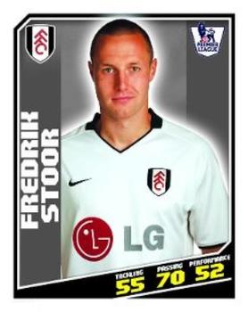 2008-09 Topps Premier League Sticker Collection #138 Fredrik Stoor Front